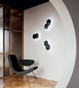 Puzzle Double Round Wall and Ceiling Light