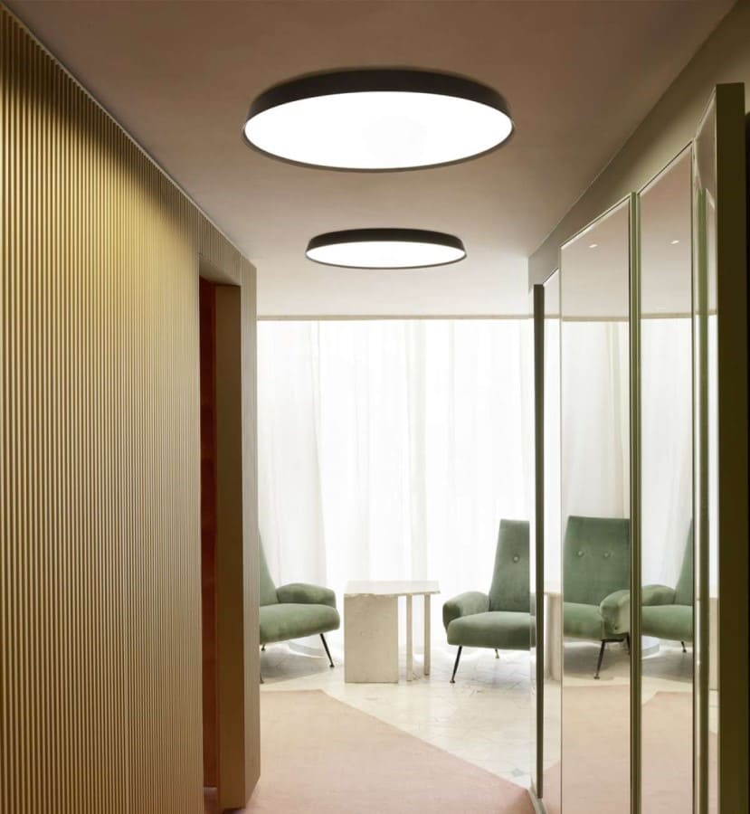 Compendium Plate Wall and Ceiling Light