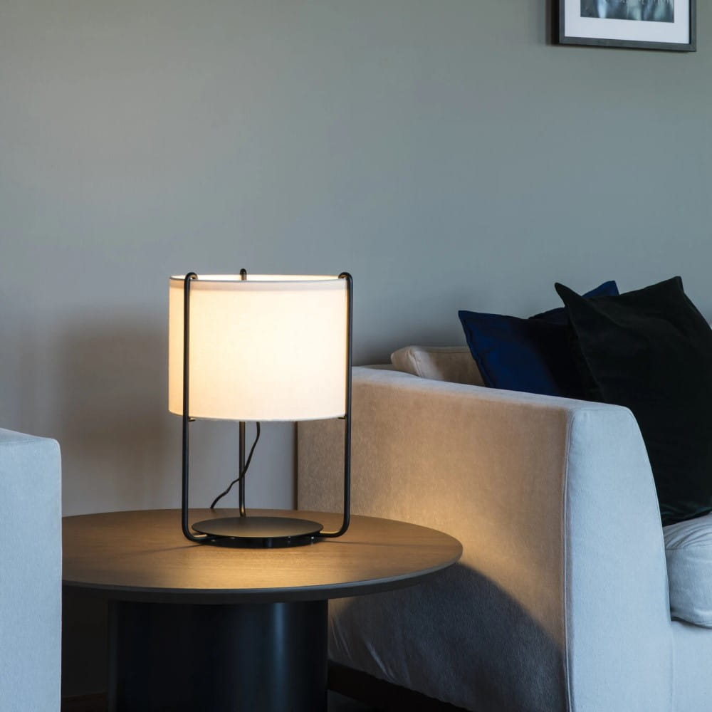 Drum Table Lamp