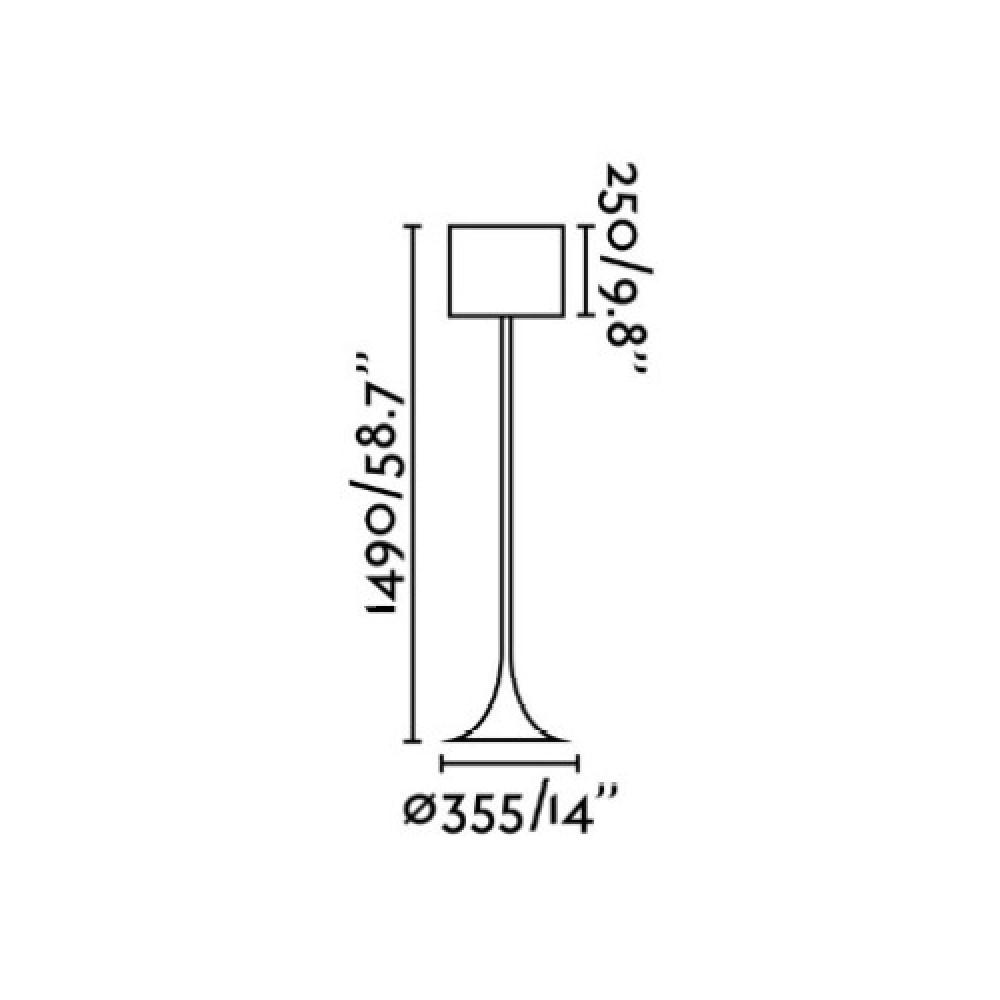 Black Floor Lamp               