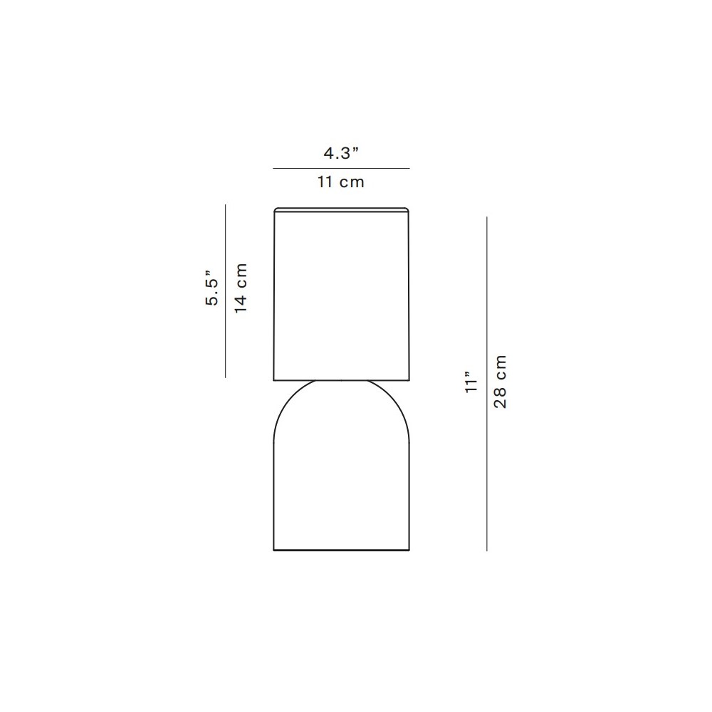 Nui Mini Portable Table Lamp