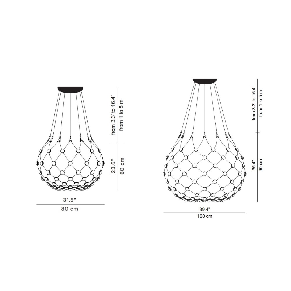 Mesh Suspension Lamp