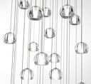 Multispot Beluga Chandelier