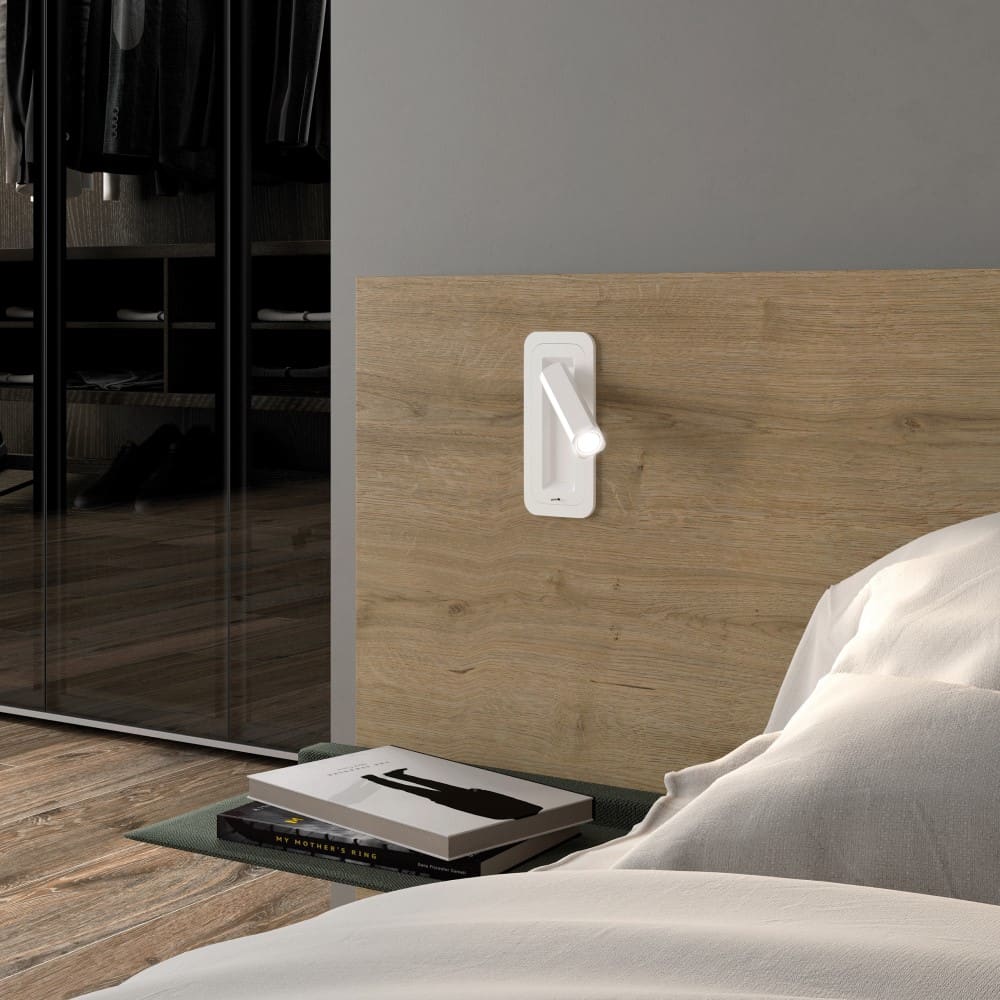 Boheme Recessed Wall Light with switch