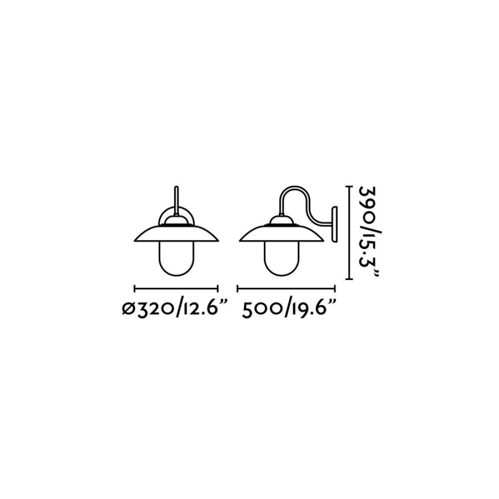 Hudson Wall Light                            