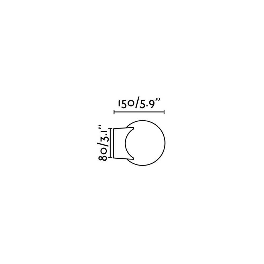 Lago Wall and Ceiling Light                         