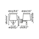 Conga Wall Light