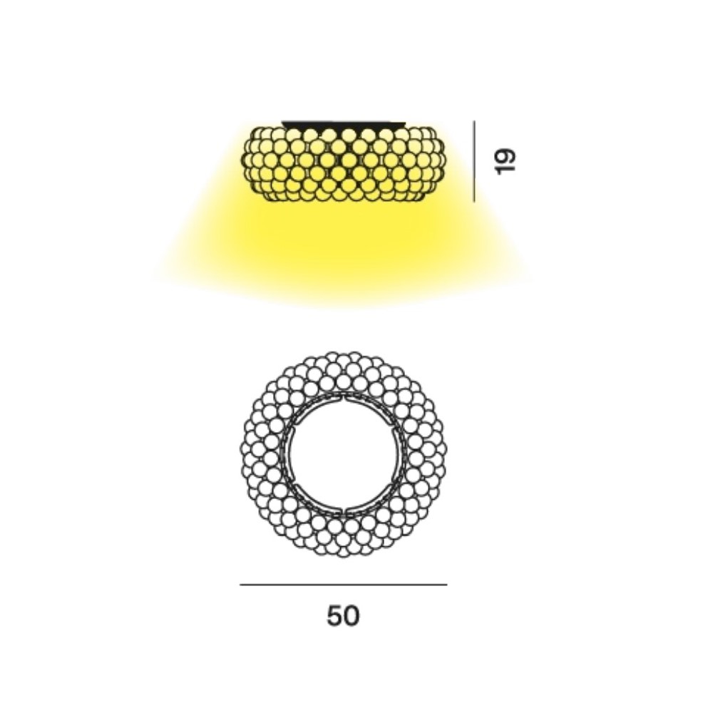 Caboche Plus Ceiling Lamp