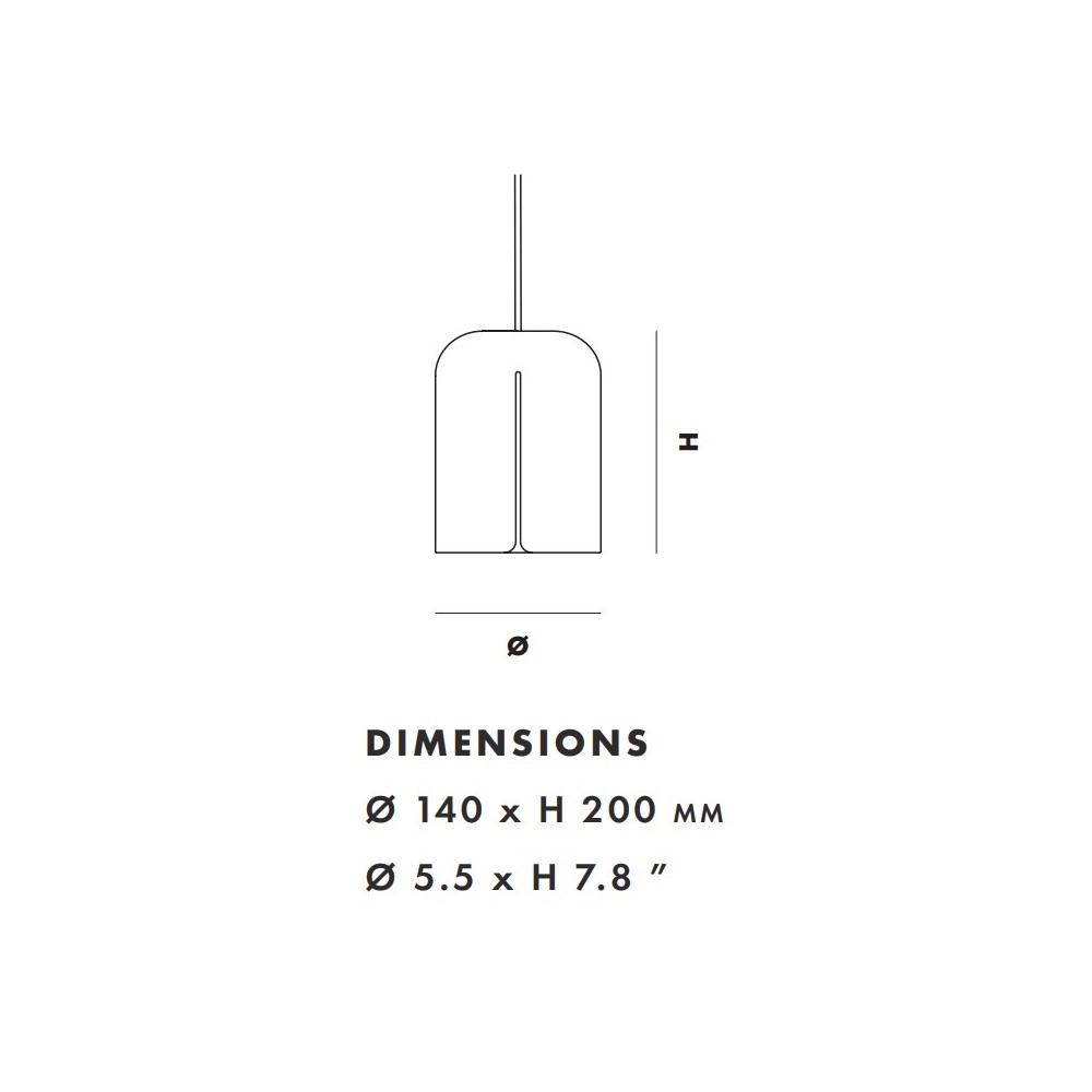 Gap Short Suspension Lamp