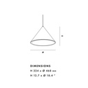 Annular Large Suspension Lamp