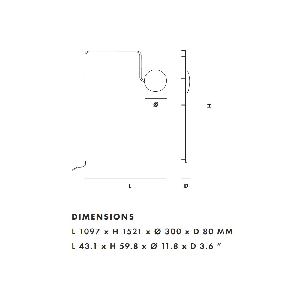 Mercury Wall Light