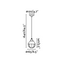 Claire Suspension Lamp