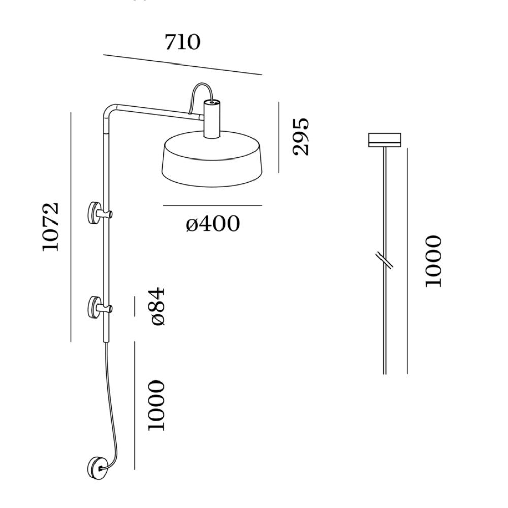 Roomor 4.3 Wall Light