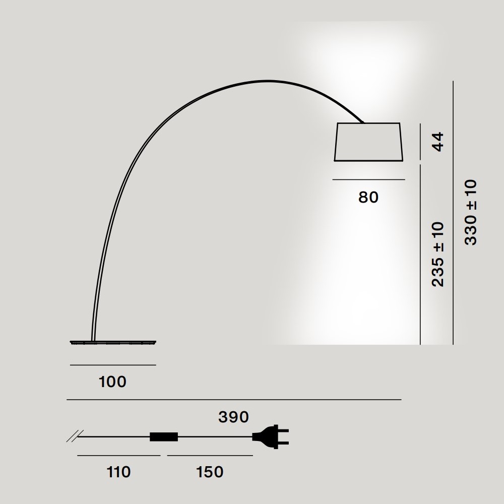 Twice as Twiggy LED Floor Lamp