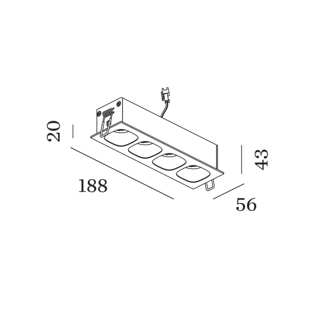 Pirro 4.0 Recessed Ceiling Light