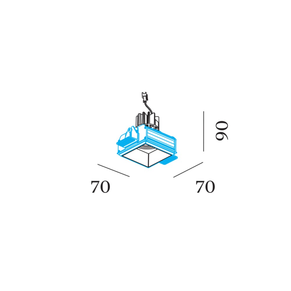 Strange 1.0 LED Recessed Ceiling Light