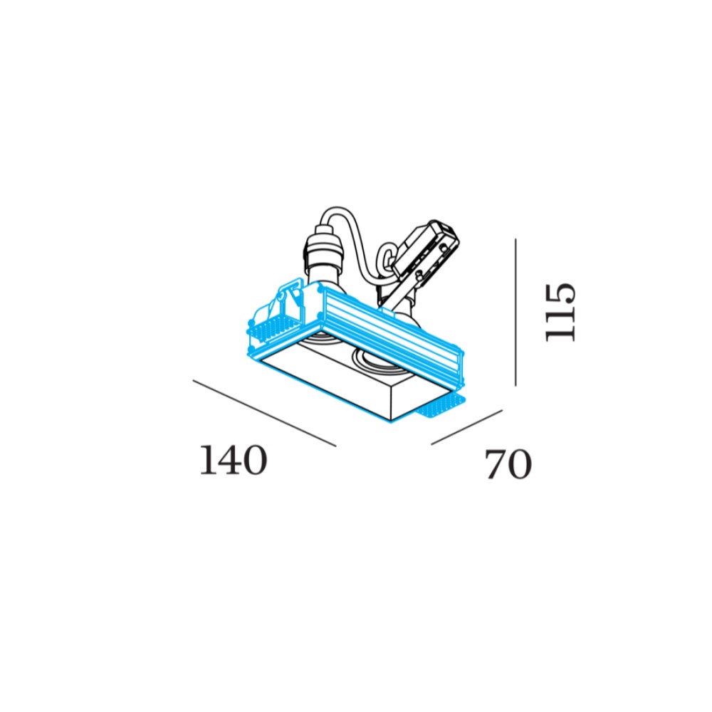 Strange 2.0 PAR16 Recessed Ceiling Light