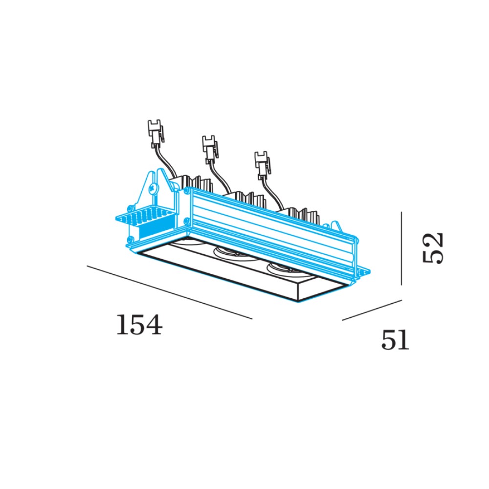 Strange Petit 3.0 LED Recessed Ceiling Light