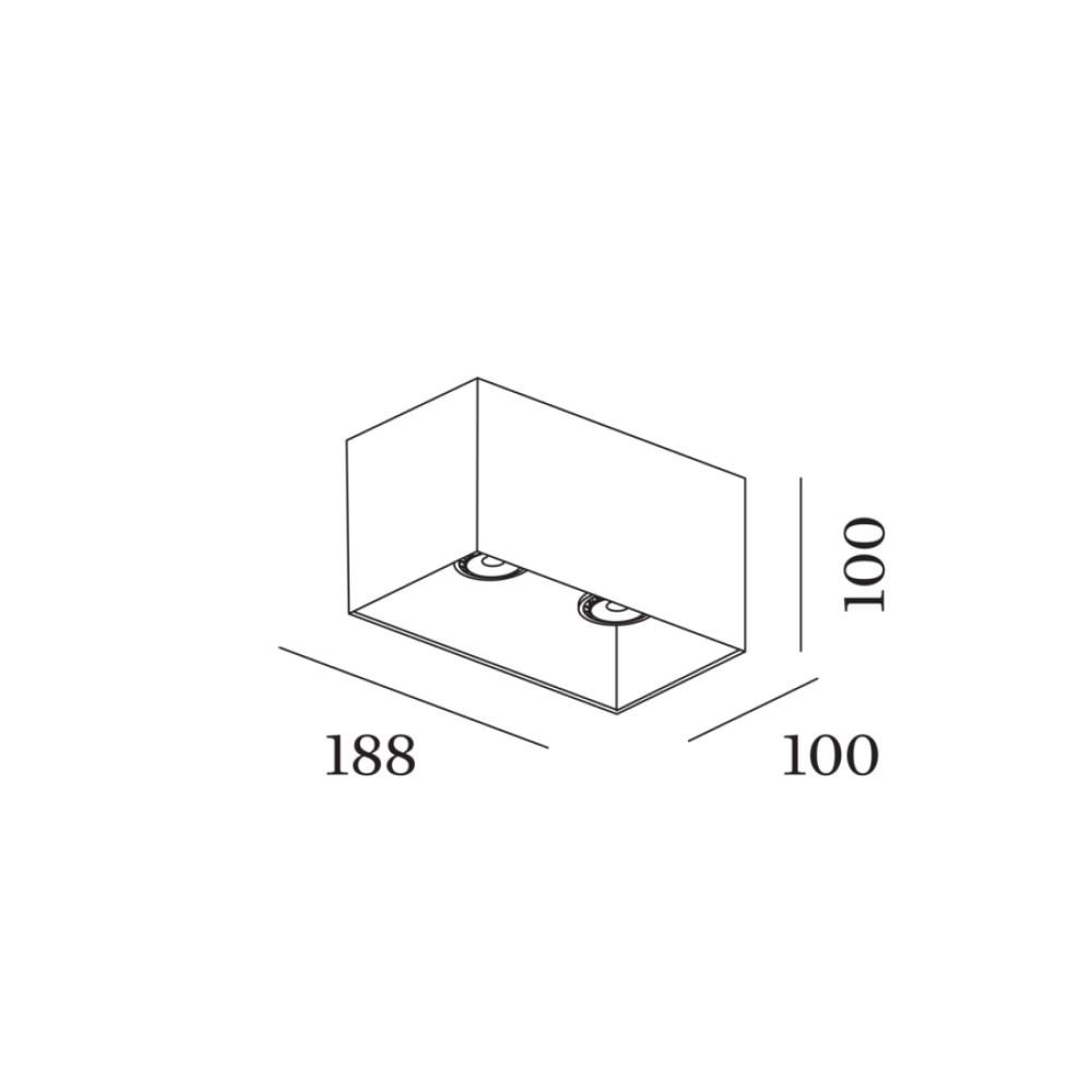 Box 2.0 PAR16 Ceiling Light
