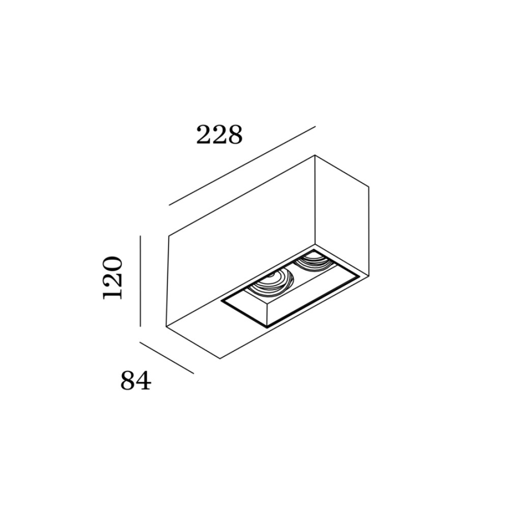 Plano 2.0 PAR16 Ceiling Light