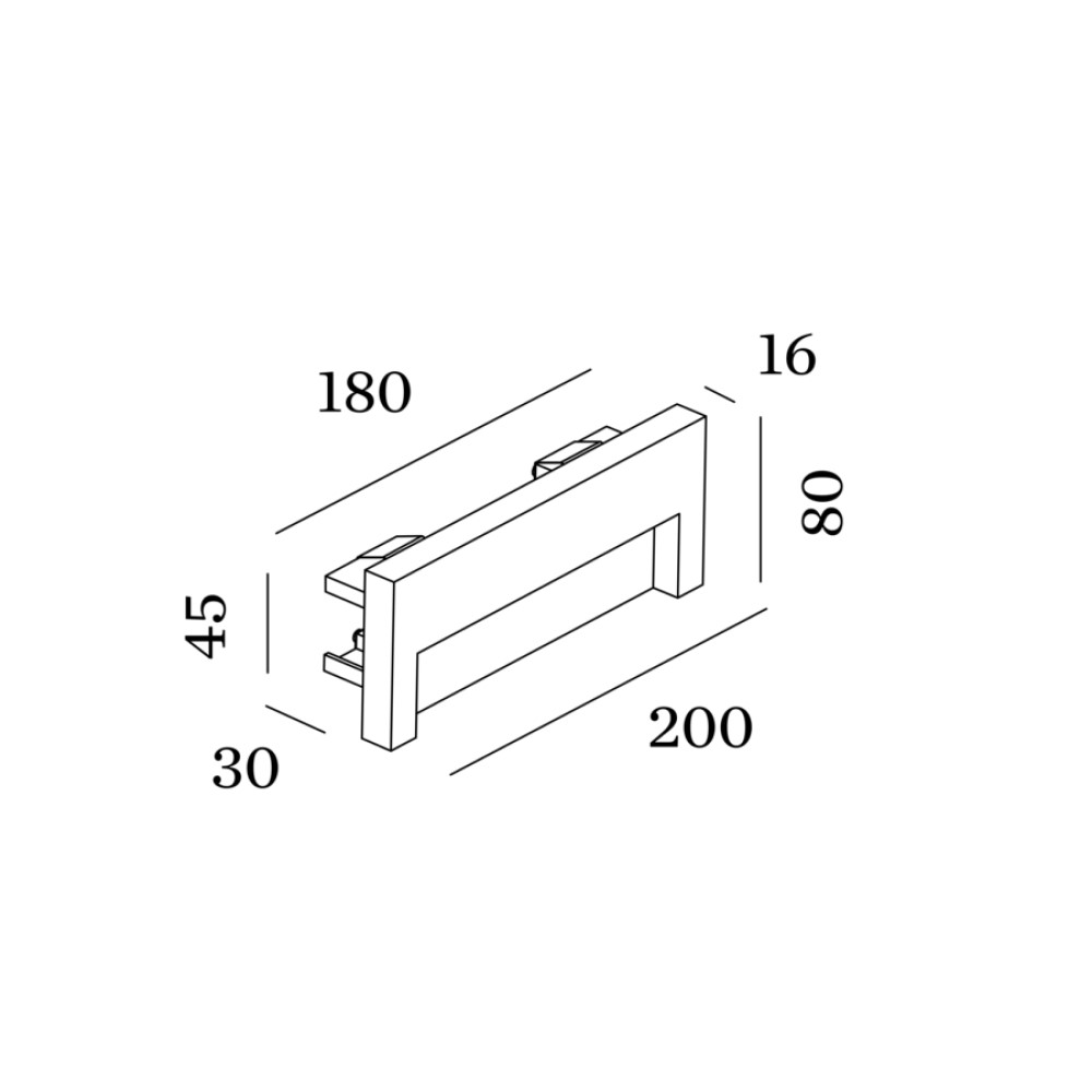 Reto 2.0 Outdoor Recessed Wall Light