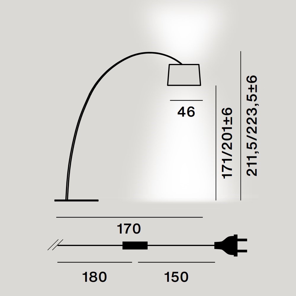 Twiggy Wood LED Floor Lamp