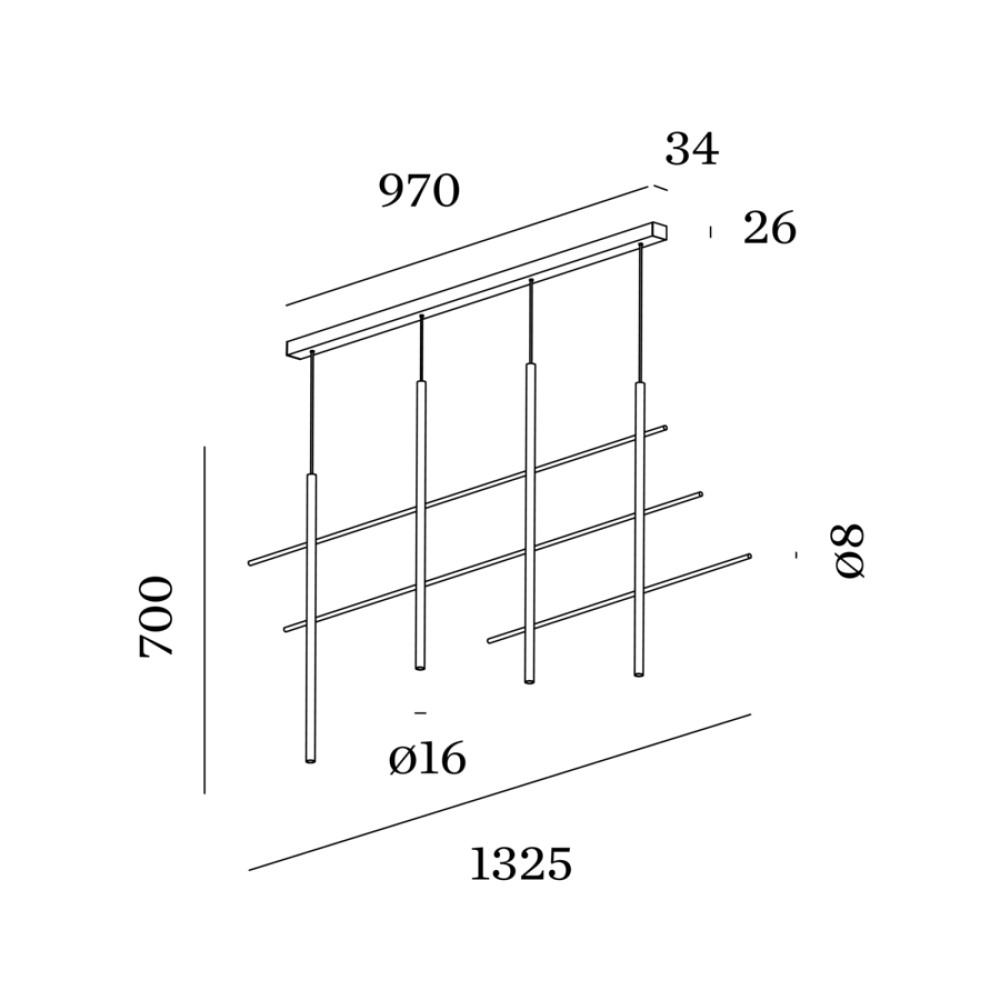 Net 4.0 Suspension Lamp