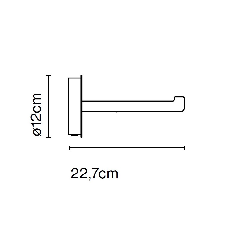 Hardwired wall bracket IP65