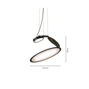 Cut Suspension Lamp