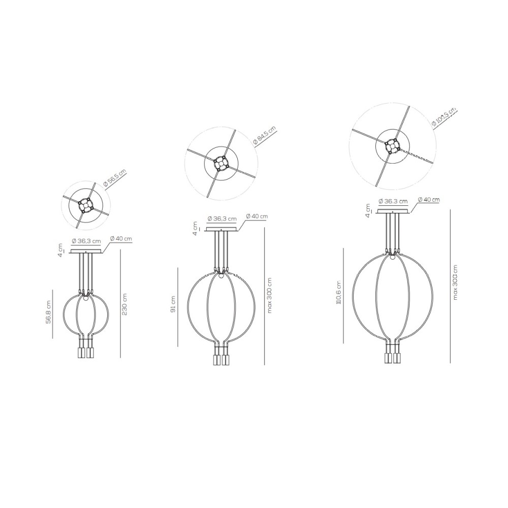 Liaison 4 Suspension Lamp 