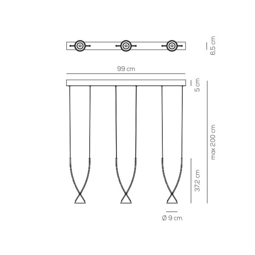 Jewel 3 Suspension Lamp