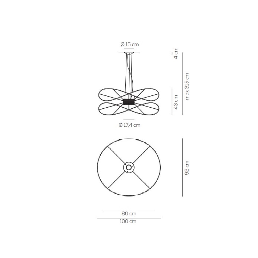 Hoops 2 Suspension Lamp