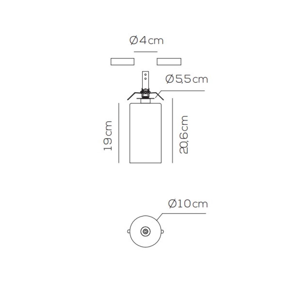 Spillray M Recessed Ceiling Light
