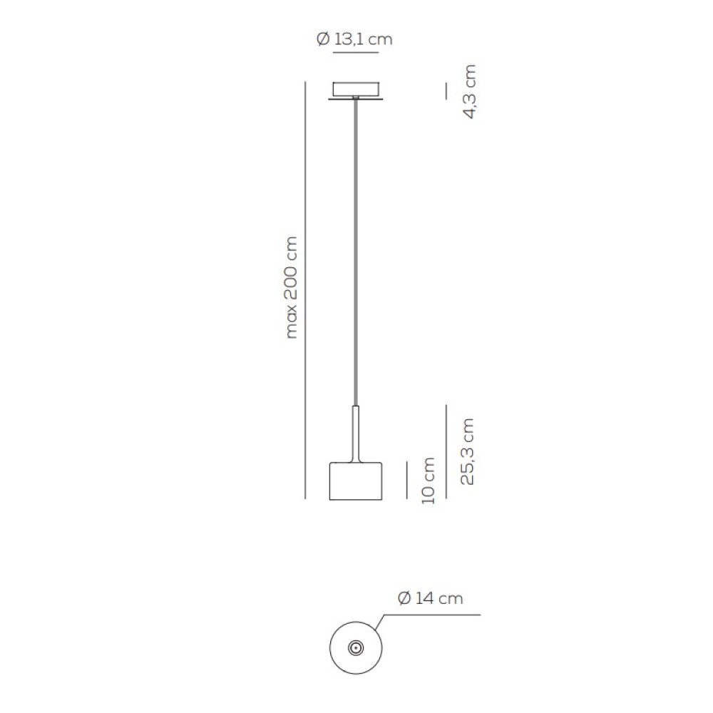 Spillray L Suspension Lamp