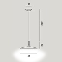 Aplomb Large LED Suspension Lamp