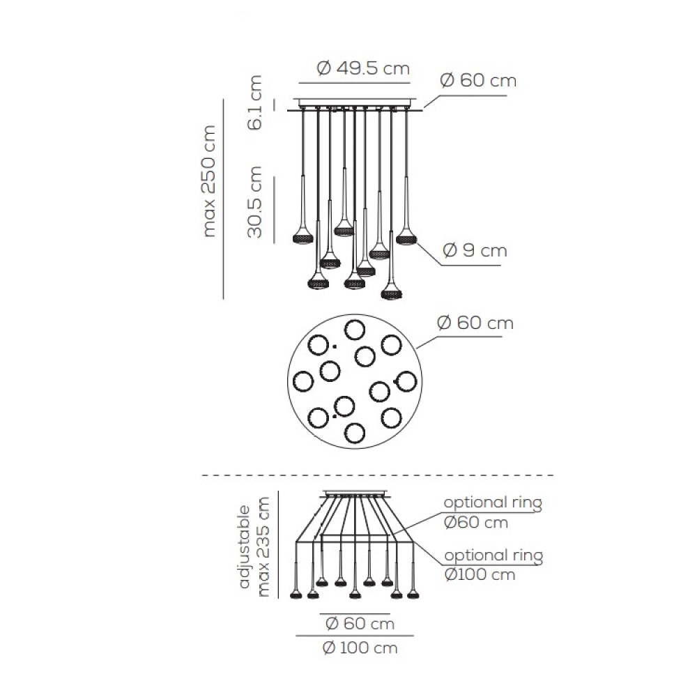 Fairy 12 Suspension Lamp