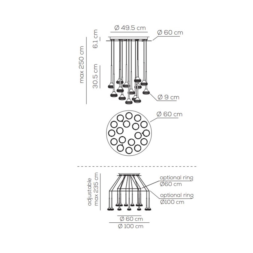 Fairy 18 Suspension Lamp