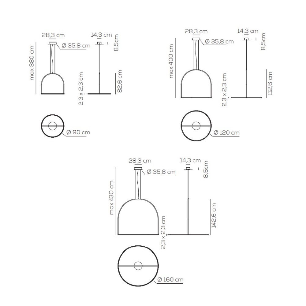 U-Light Suspension Lamp