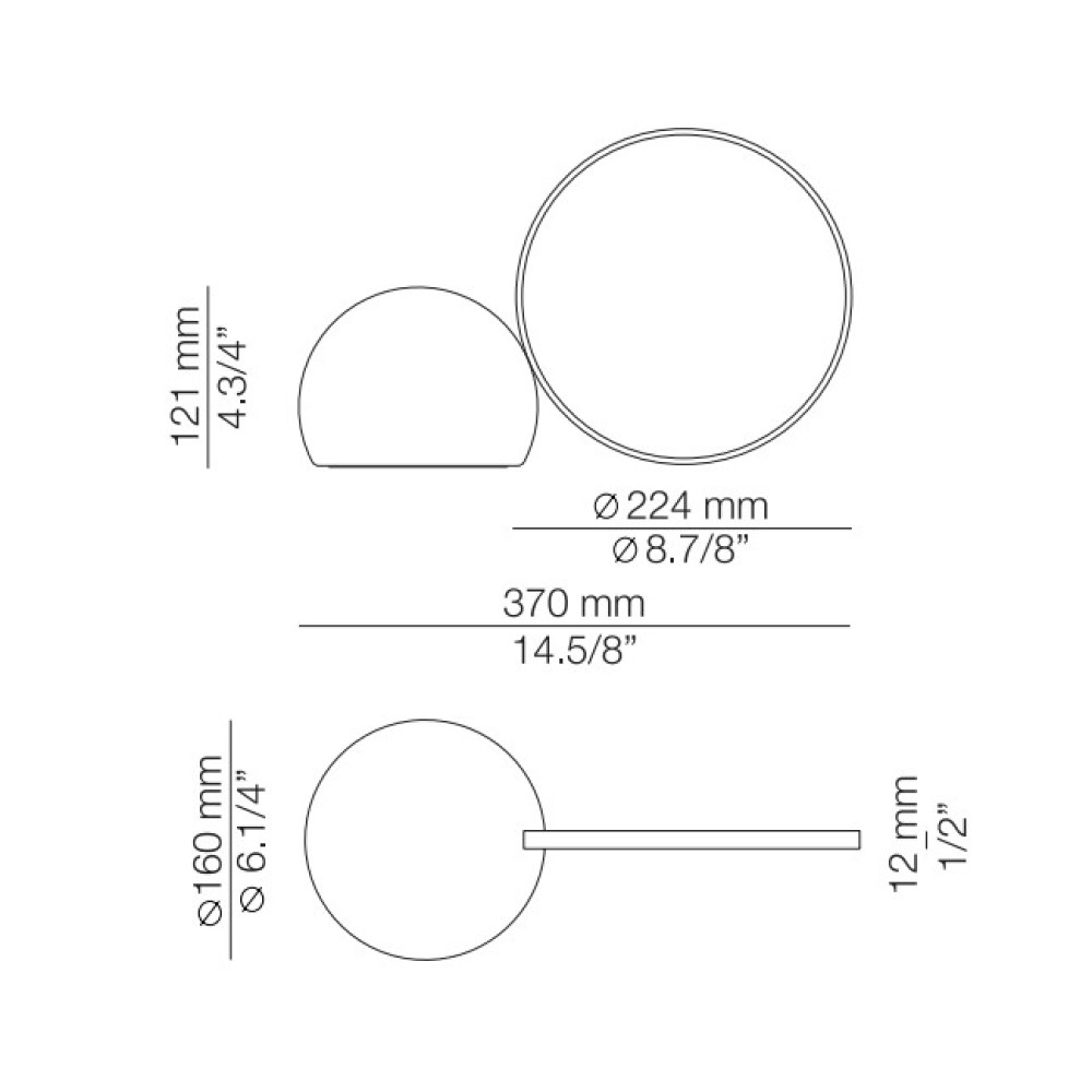 Circ M-3727 Portable Table Lamp