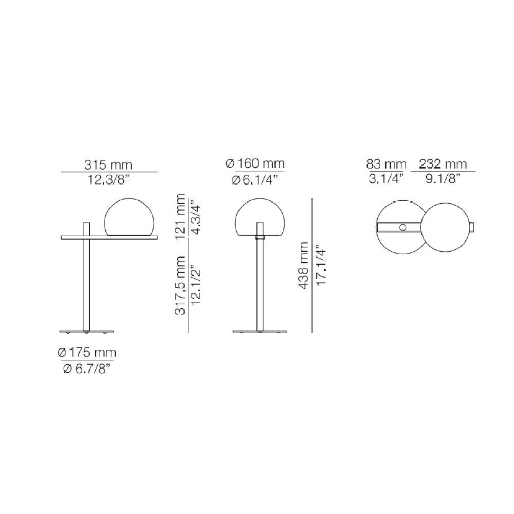 Circ M-3728 Table Lamp