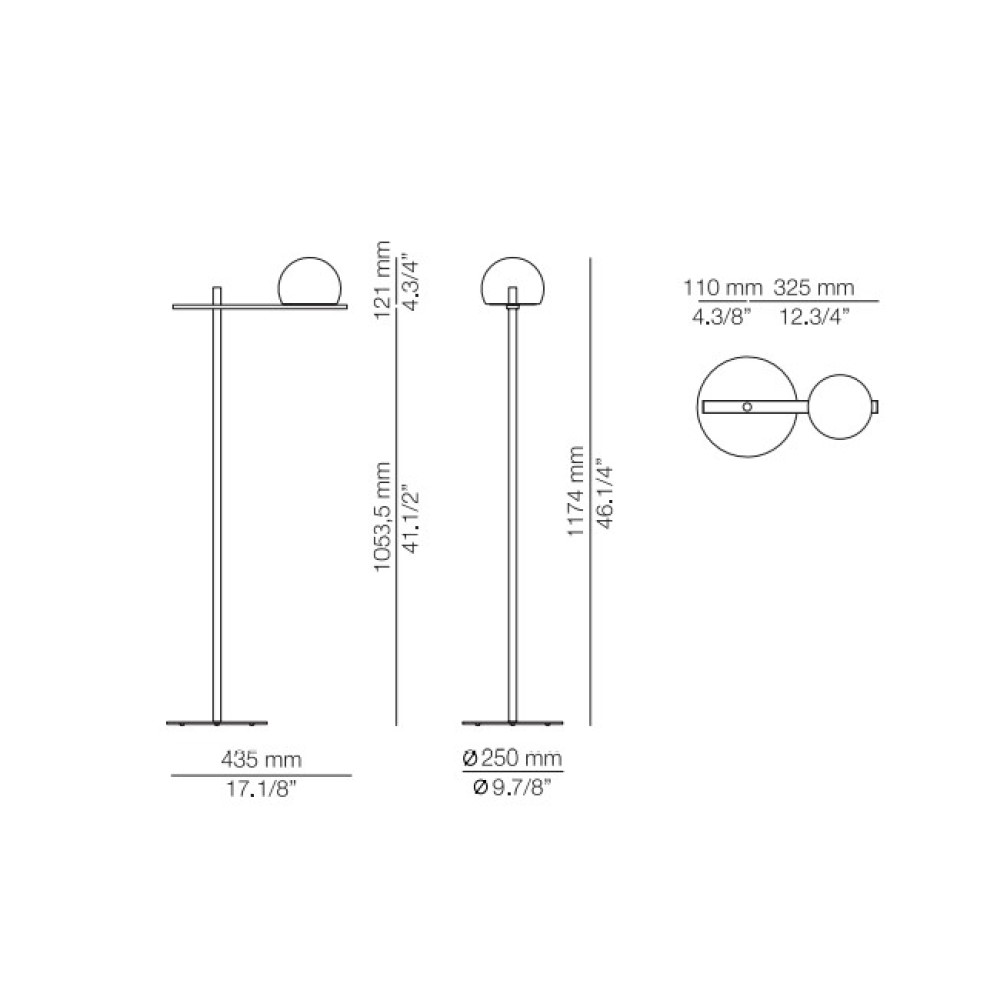 Circ p-3729 Floor Lamp