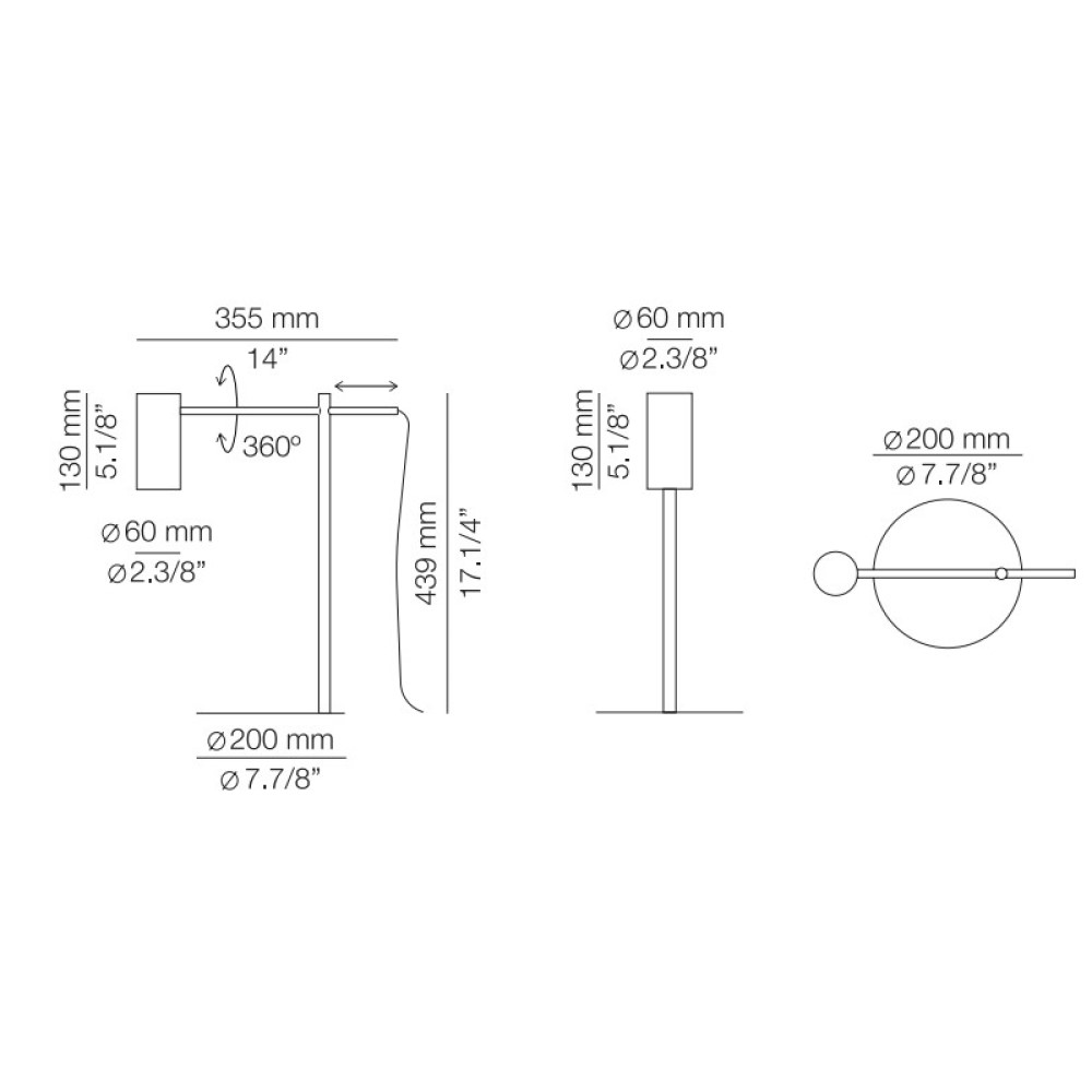 Cyls M-3907 Table Lamp