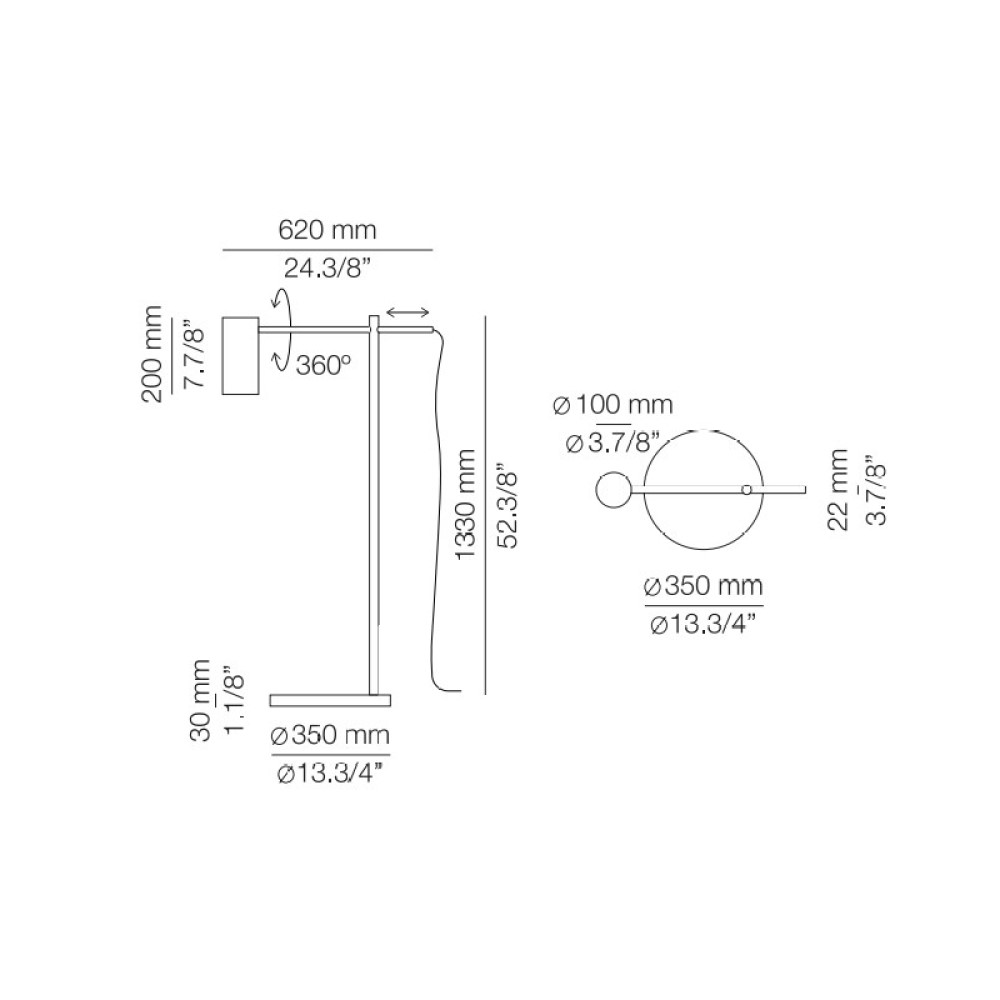 Cyls p-3908M Floor Lamp