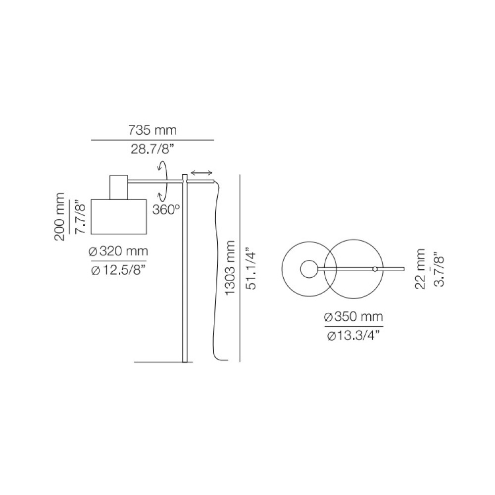 Cyls p-3908P Floor Lamp