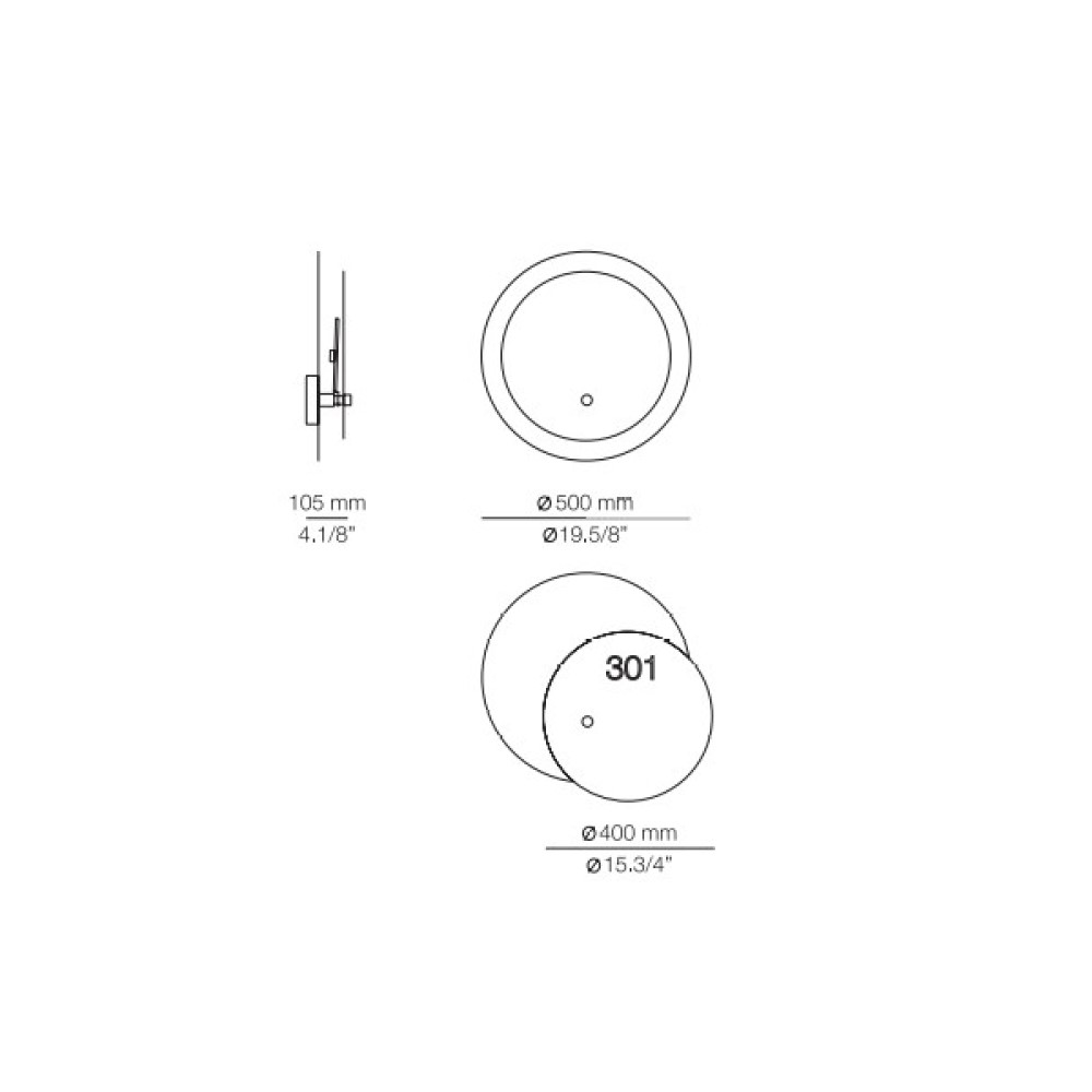 Eclipsi A-3700 Wall Light