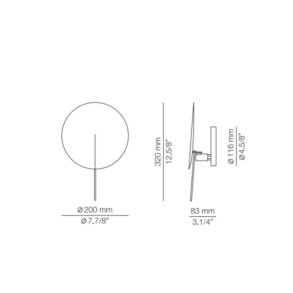 Obs A-3220L Wall Light