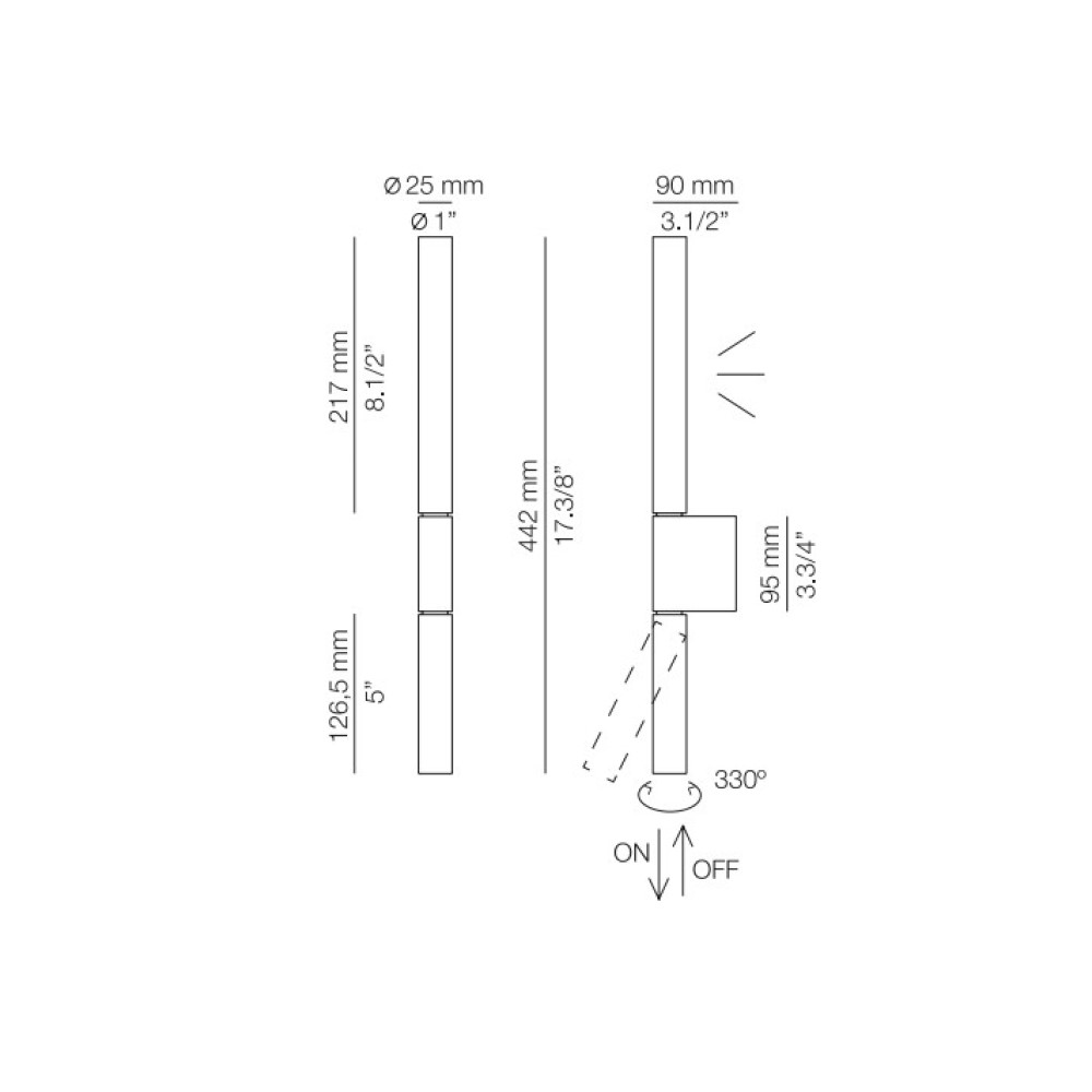 Canut A-3571 Wall Light