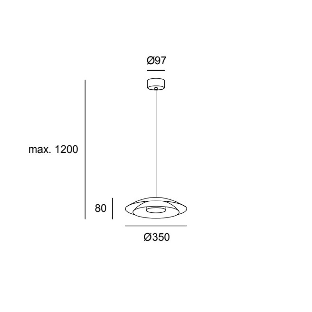 Noway Small Suspension Lamp