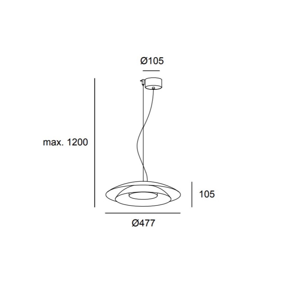 Noway Big Suspension Lamp