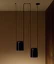 Attic Double Rectangular Shape Suspension Lamp